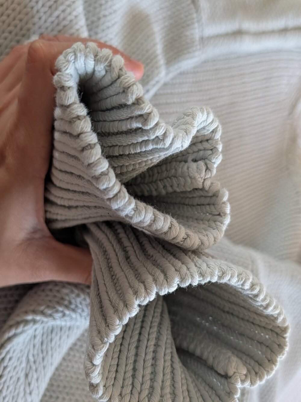 Babaa No. 16 Jumper in Smoked Salt (pastel blueish-grey) - Picture 6 of 11